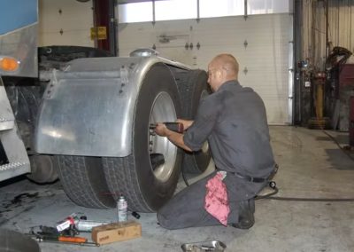 this image shows mobile truck repair in Gulfport, MS