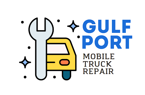 this image shows gulfport mobile truck repair logo